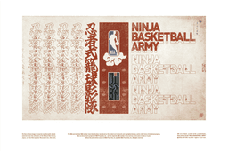 "NINJA BASKETBALL ARMY" Unveiled: A New Story-Driven Brand Officially Inspired by the NBA
