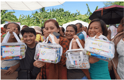 Color Your World Foundation Delivers Hygiene and Medical Kits to Quake-hit Communities