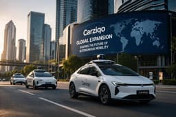 Carziqo Accelerates Global Expansion With Focus on Platform-Based Autonomous Mobility Operations