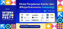Kalibrr Gelar Job Fair Online, Ekslusif untuk Lowongan Magang, Mahasiswa dan Fresh Graduate di Seluruh Indonesia Bisa Daftar!