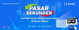 Pecahkan Rekor, Volume Transaksi Pasar Sekunder Bizhare Mencapai Lebih dari Rp 5 Miliar di Hari Pertama Perdagangan!
