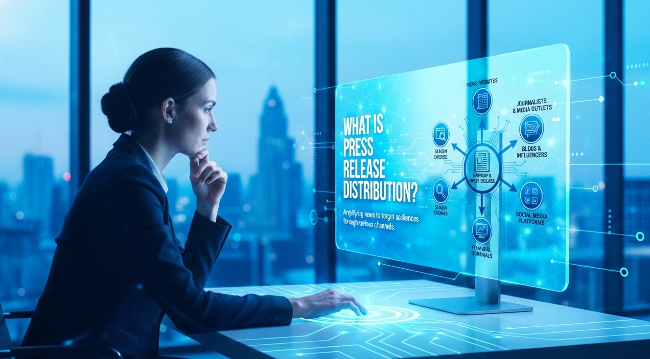 What is press release distribution